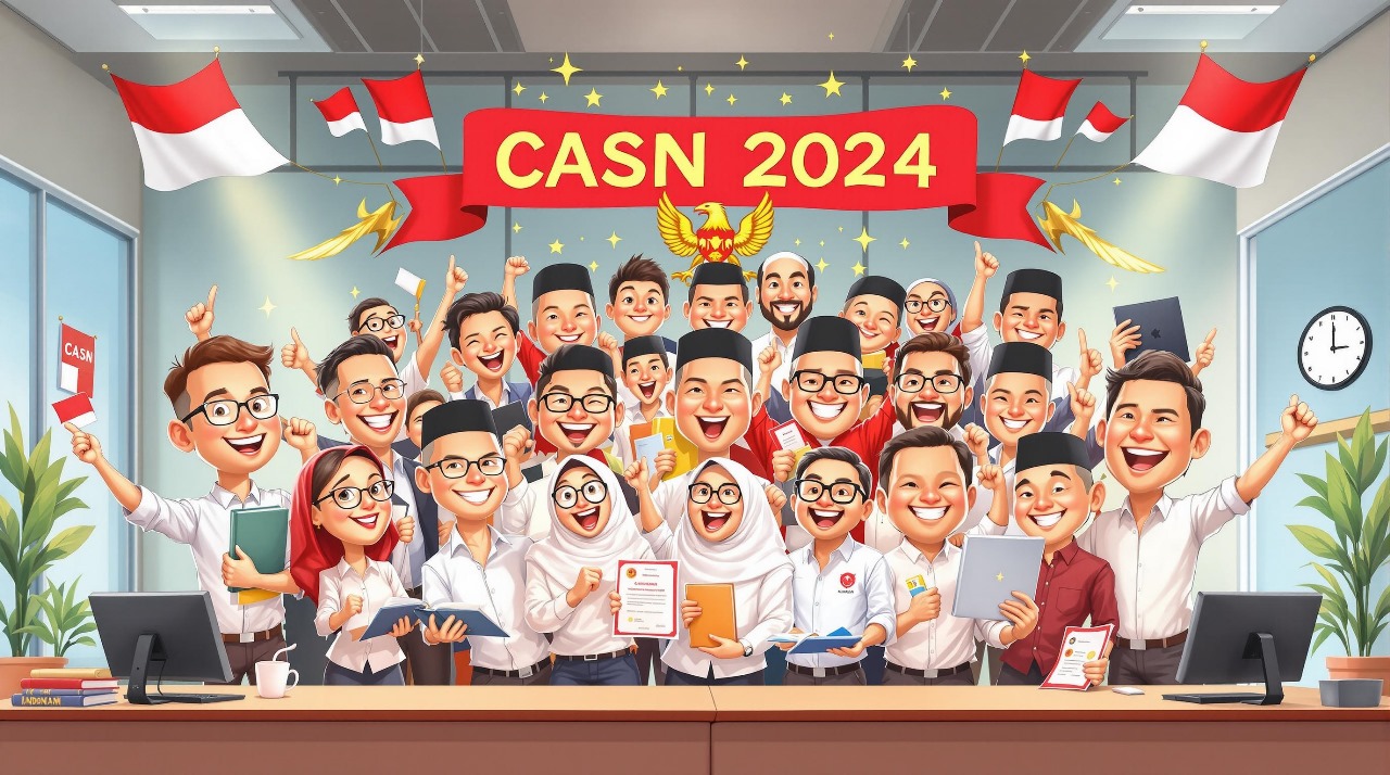 Logo CASN (Calon Aparatur Sipil Negara)